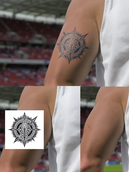 Tribal tattoo example